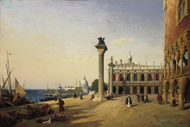 The Piazzetta Seen from the Riva degli Schiavoni